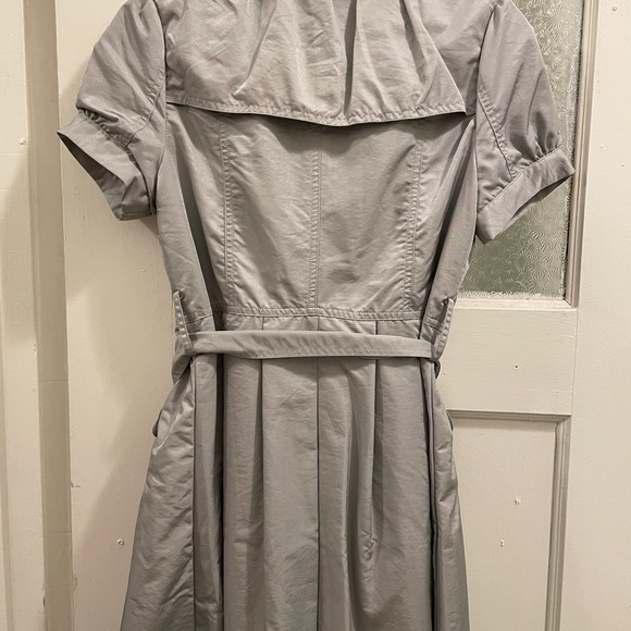 Silver/Metallic Trench Coat - Picture 4 of 5